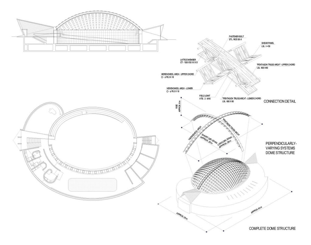 Atsushi Imai Memorial Gymnasium - Shigeru Ban