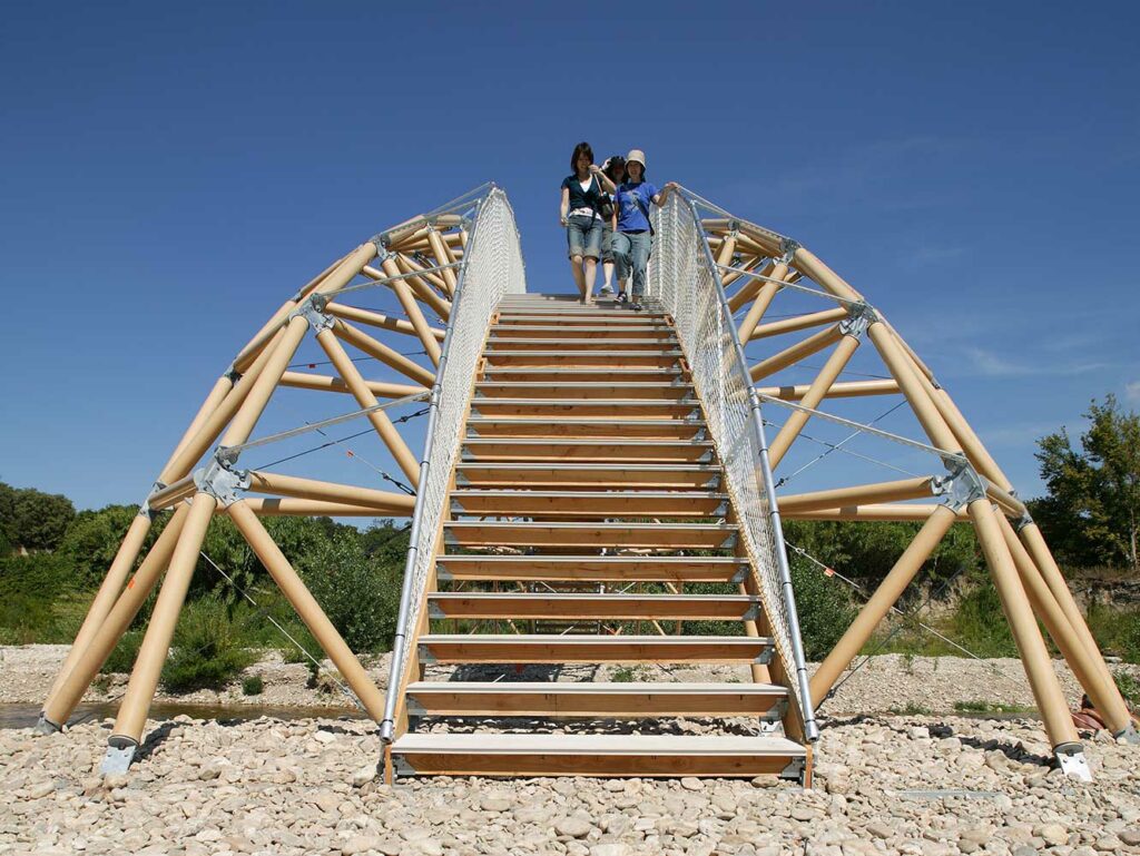 Paper Bridge - Shigeru Ban