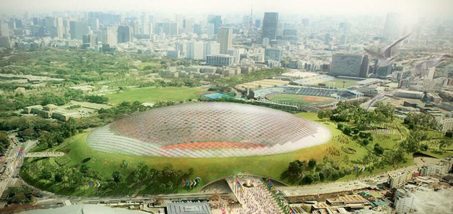 New National Stadium Shigeru Ban